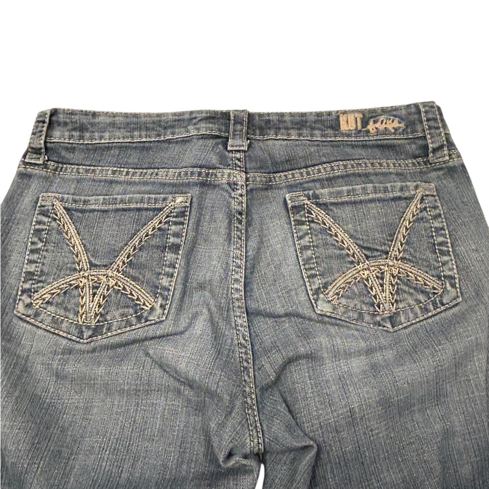 Kut from‎ the Kloth Women’s Mid Rise Straight Leg Cropped Stretch Jeans 8 - Picture 3 of 13